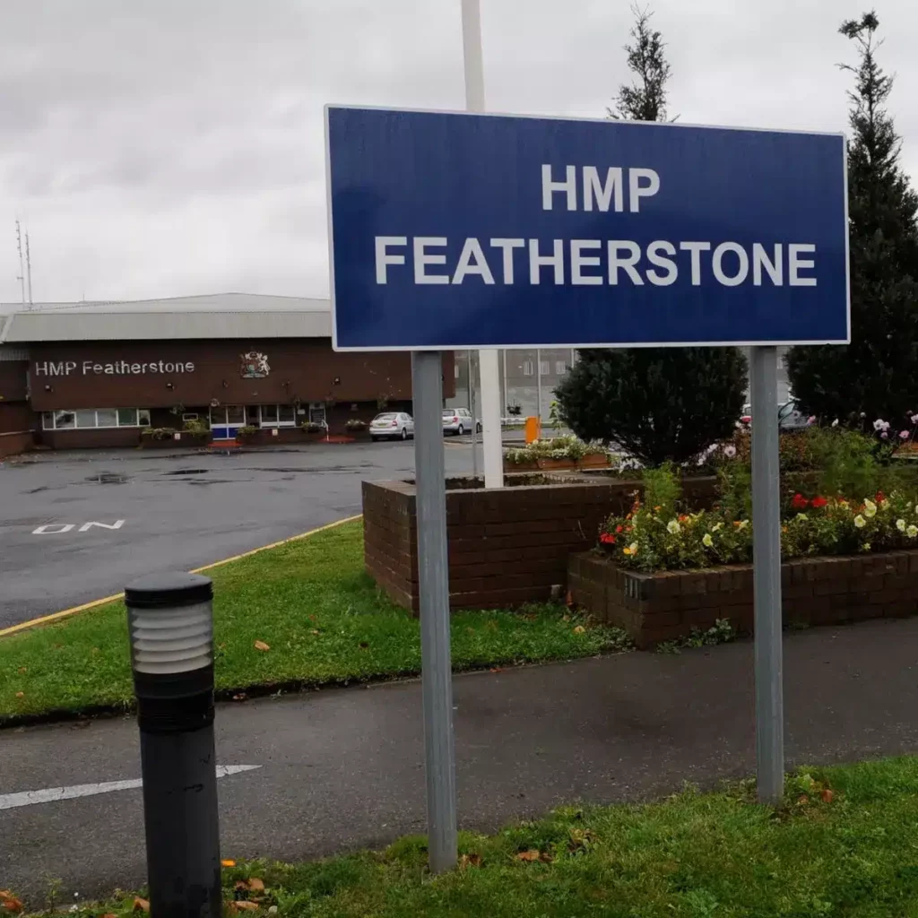 book a prison visit to featherstone