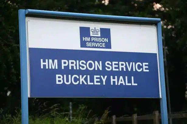 Entrance of HMP Buckley Hall Prison