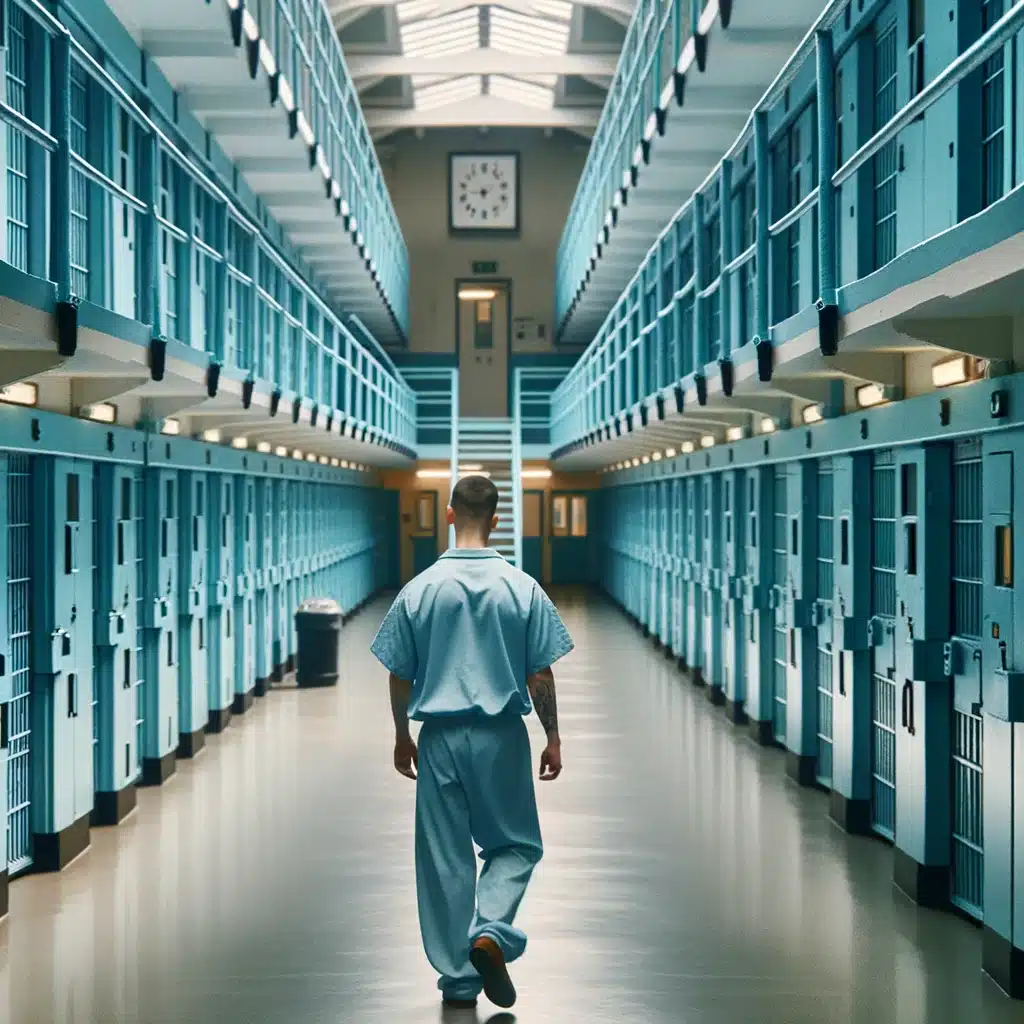 How does the UK prison system work