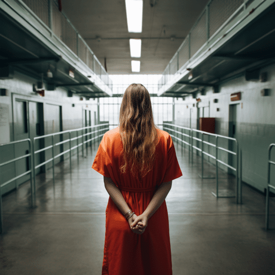 Women prison for the first time