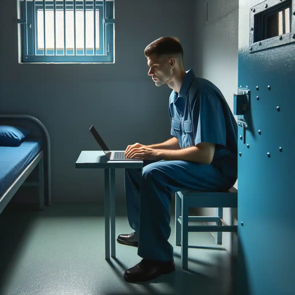 Do prisoners have Internet UK?