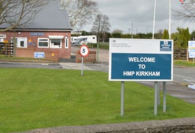 kirkham prison visit contact number